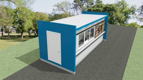 modularbuilding-kiosk-slide-door-roof-1